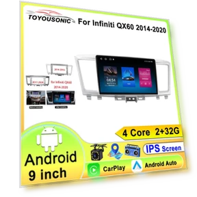 9-inch Touch Screen Car Stereo — In-Dash, ToyousoniC