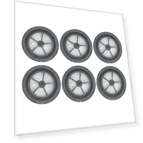 HEPA Filter Accessories — Parts & Accessories, Elegant Living House