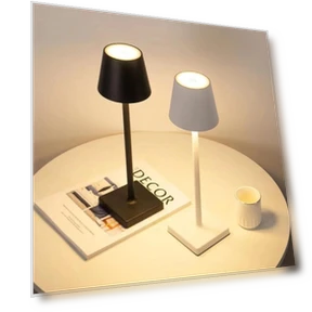 LED Desk Lamp with Touch Control — Study & Desk Lighting, Elegant Living House