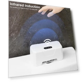 Touchless Toilet Flush Sensor Kit — Hands-Free Faucets, CE