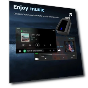 Wireless Carplay Android Auto Adapter — Stereo Receivers, Auto Home Solutions