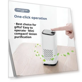 Air Purifier with LED Lighting — Activated Carbon Air Purifiers, Outdeer