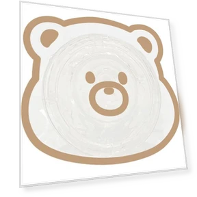 Happy Bear Transparent Epoxy Smart Talk — Interactive, Board M Factory