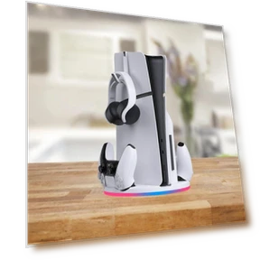 Vertical Dual Charging Station for Controllers — Holders, Hobbies mall
