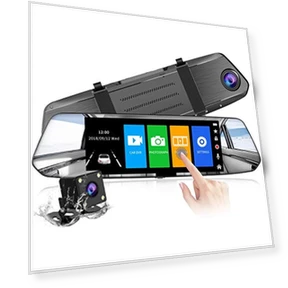 7-inch Automotive Camera with Touch Screen — Rearview Cameras for Cars, WiseLife Vehicle