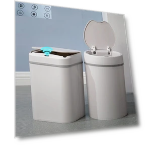 Automatic Smart Trash Bin — Kitchen Cans, Nature