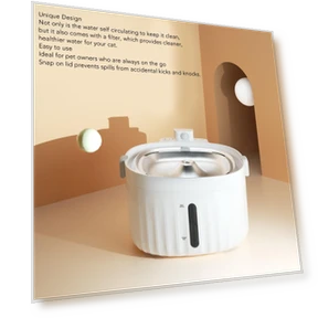 Automatic Water Fountain for Pets — Fountains, TaoPo Directs