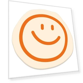 Beige Smiling Smart Talk — Wearable Accessories, Board M Factory
