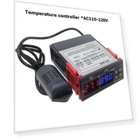 Intelligent Digital Display, Temperature and Humidity Controller — Home Climate Control, Haba Dog