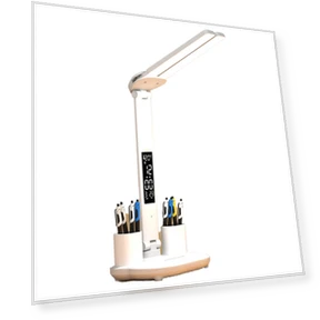 LED Desk Lamp with Pen/Phone Holder — Study & Desk Lighting, Thanos tool