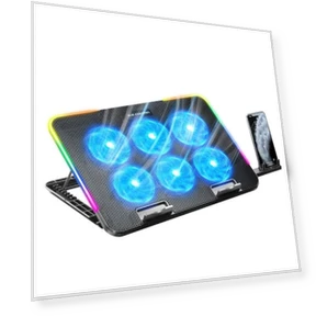 RGB Laptop Cooling Stand — Cooling Pads & Fans, EDC Toy