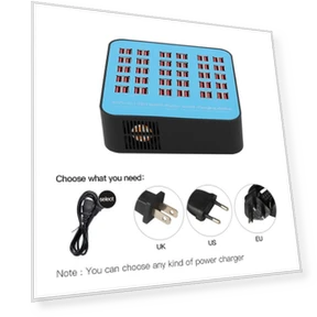 Smart Charging Station with 60 USB Ports — Chargers, Zeblaze