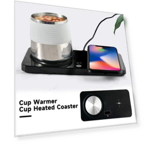 Smart Electric Coffee Cup Warmer — Beverage Warmers, Amusedly