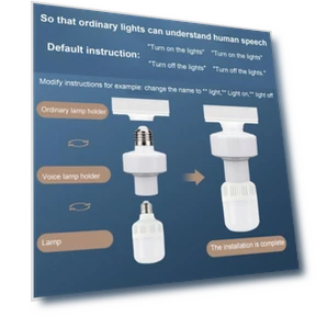 Smart Light Holder — Smart Home Modules, CE
