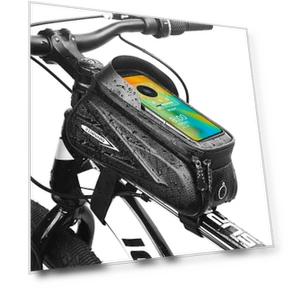 Waterproof Bike Bags with Touch Screen — Handlebar Bags, Wonderful Myth