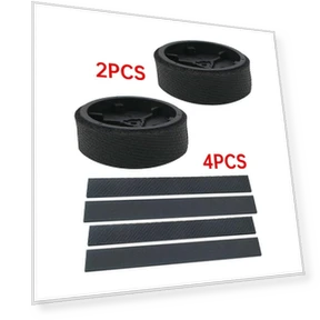 Wheels and Leather Tires Set — Accessories, GOODLUCKK