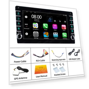 8-inch Car Multimedia Player — Car Installation Essentials, HOME-Auto-001