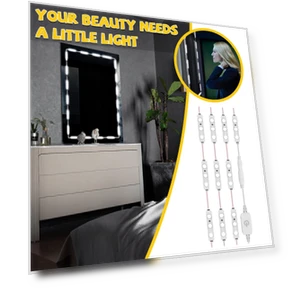 LED Mirror Light — Makeup, Dangerous