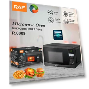 Microwave with Visual Touch Screen — Microwave Ovens, DZL General Home Appliances