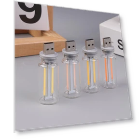 Retro USB LED Filament Touch Dimming Lamp — Creative Lighting Solutions, LYF