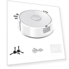Round Sweeping Robot — Smart Cleaning Robots, Factory Discount Outlet