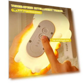 Silicone Night Light with Auto-Off Timer — Night Lights, Home Kits