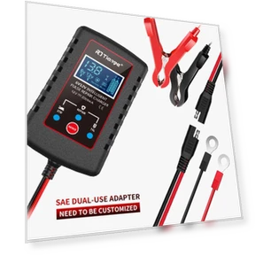 Smart Automatic Motorcycle Battery Charger — Battery Chargers, JOHO - CarGear