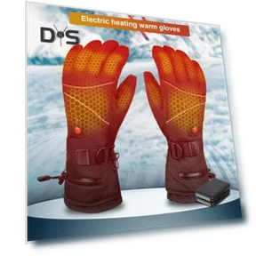 Winter Gloves with Electric Heating — Gloves, Tokay