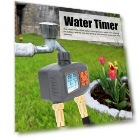 2-Zone Watering Timer with Rain Sensor — Controllers, TaoPo Directs