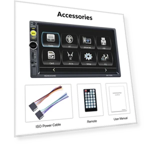 7-Inch Touchscreen Car MP5 Player — Stereo Receivers, Home Of Auto Parts
