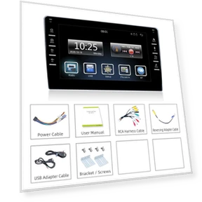 8-inch 2-Din Car Radio — Navigation & GPS Accessories, HOME-Auto-001