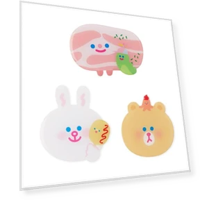 Bacon Smart Talk Edward — Portable Audio Recorders, LINE FRIENDS