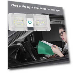 Ceiling Lamp with Touch Switch — Overhead Lighting, CAR COME