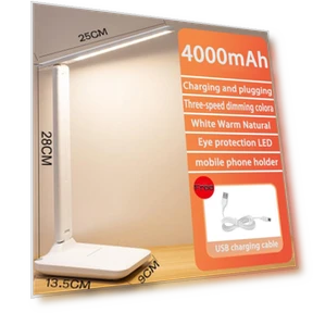 Rechargeable Foldable Desk Lamp with Eye Protection — Study & Desk Lighting, Yiran Furniture
