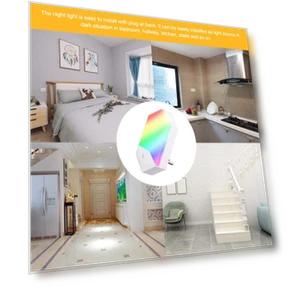 RGB LED Night Lamp — Night Lights, TOMTOP JMS