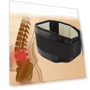 Self-heating Adjustable Belt with Tourmaline and Magnetic Therapy — Back Braces, VITA Dogdog Smartwear