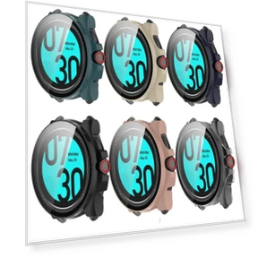 Tempered Glass Case for Smartwatch — Screen Protectors, lucky001