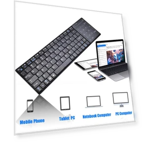 Wireless Thin Keyboard with Touch Panel — Keyboards, Glasses