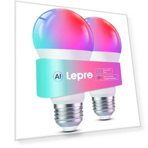 AI Smart Light Bulbs — LED, Lepro