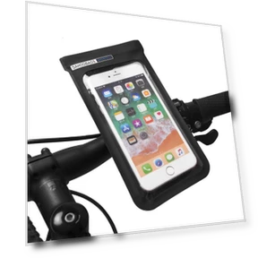 Bicycle Touch Screen Front Phone Holder Waterproof Bag — Handlebar Bags, Wonderful Myth