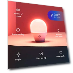 Color Smart LED Light Bulb — LED, LIFX
