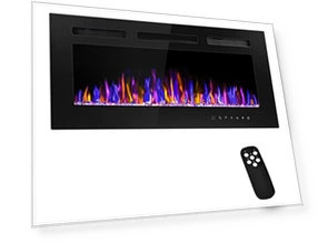 Electric Fireplace Wall Mounted and Recessed — Electric Heating Solutions, BETELNUT