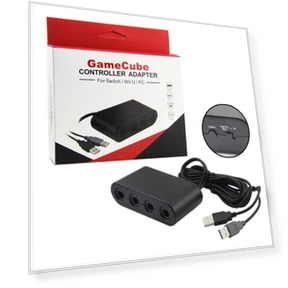 Gamecube Controller Adapter with TURBO Function — Connectors & Cables, YiLBX