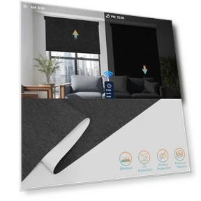 Motorized Blinds with Remote — Honeycomb, Blindify