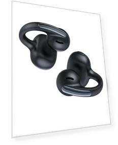 Open Ear Clip-On Earbuds — In-Ear Headphones, Baseus