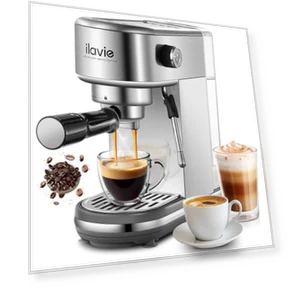 Professional Espresso Coffee Maker — Coffee & Espresso Combos, ILAVIE