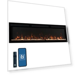 Smart Electric Fireplace — Electric Heating Solutions, Touchstone