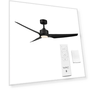 Stella Indoor and Outdoor 3-Blade Smart Ceiling Fan — Ceiling Fan Lighting Solutions, WAC Lighting