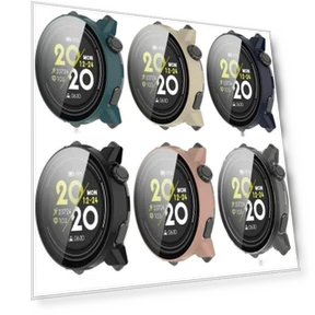 Tempered Glass + Case for Smartwatch — Screen Protectors, lucky001