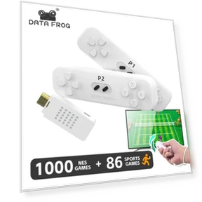 Classic Retro Game Console with Wireless Controller — Retro Gaming Consoles, DATA FROG